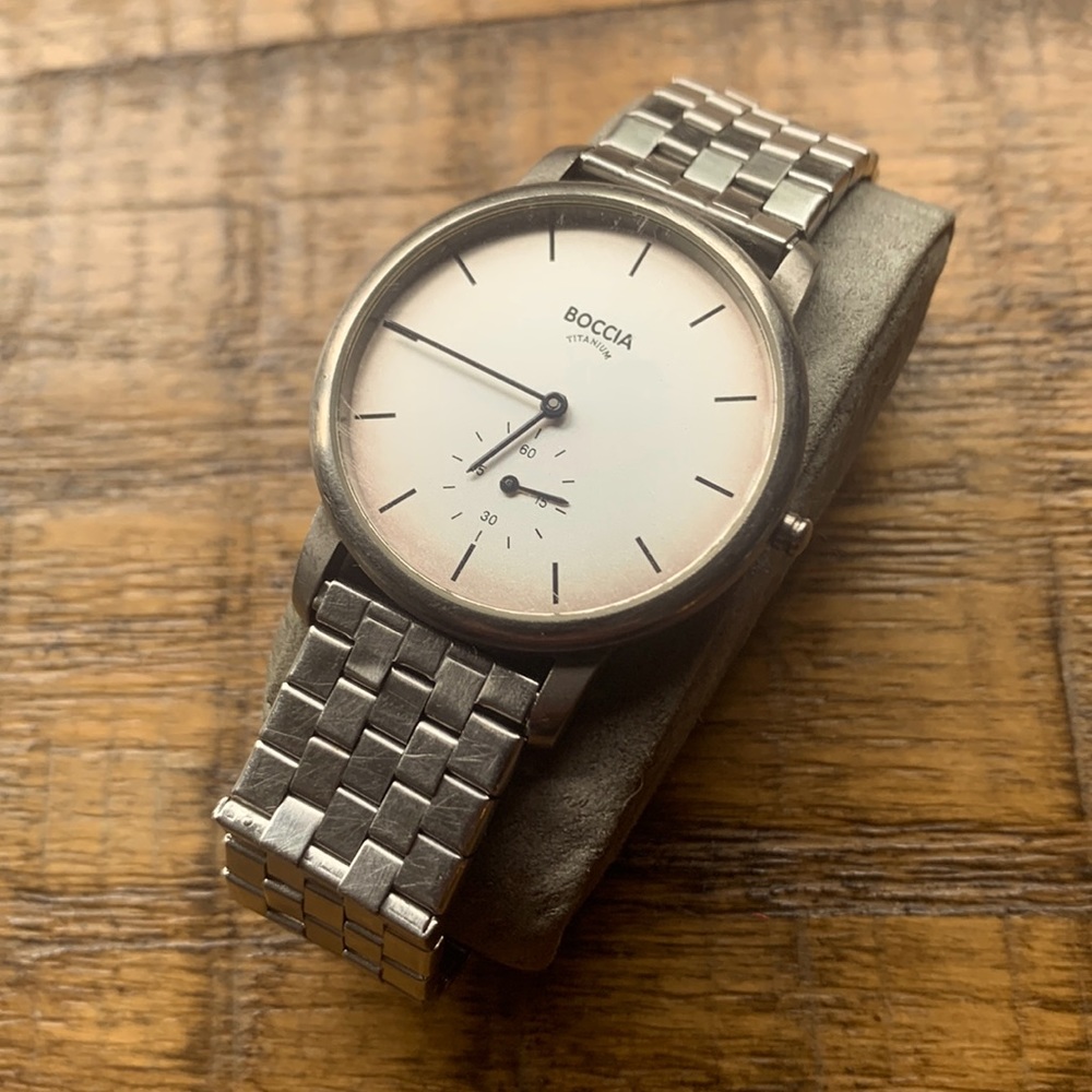 Boccia Titanium Watch